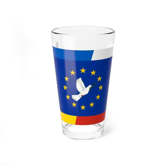 Peace dove Ukraine Russia Europe (Ukraine) Pint Glass 16oz 16oz - Go Mug Yourself