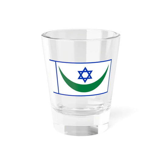 Peace flag for the Holy Land 1978 (Israel) Shot Glass 1.5oz 1.5oz - Go Mug Yourself