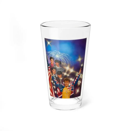 Peace Out  New Kids On The Block, Paperback Novel Cover (Pocket Books, 1992) - Pint Glass 16oz 16oz - Go Mug Yourself