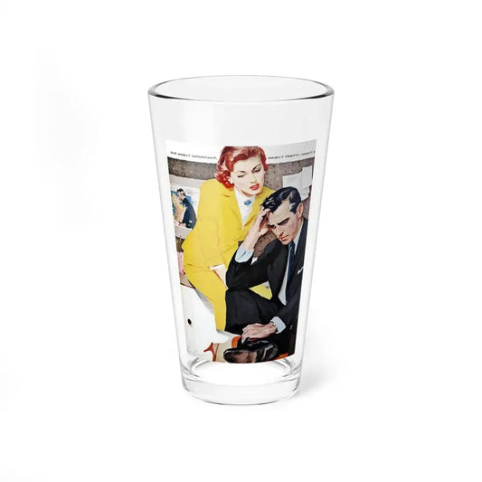 Pearl, Good Housekeeping, June 1957 (Magazine Illustration) Pint Glass 16oz 16oz - Go Mug Yourself