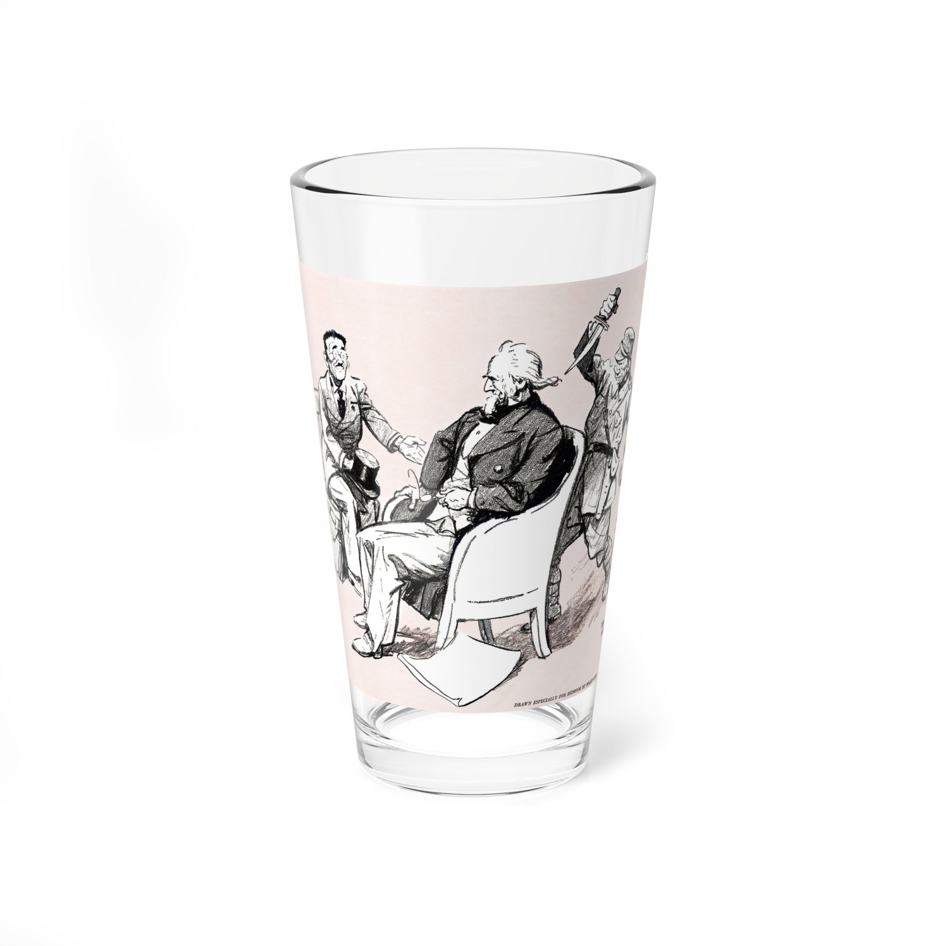 Pearl Harbor, Redbook, March 1943 (Magazine Illustration) Pint Glass 16oz-16oz-Go Mug Yourself