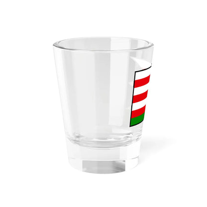 Pecenany Banovce Nad Bebravou Flag (Slovakia) Shot Glass 1.5oz - Go Mug Yourself