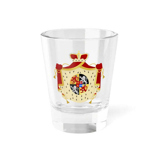 Pecq wapen (Belgium) (Coat of Arms) Shot Glass 1.5oz 1.5oz - Go Mug Yourself