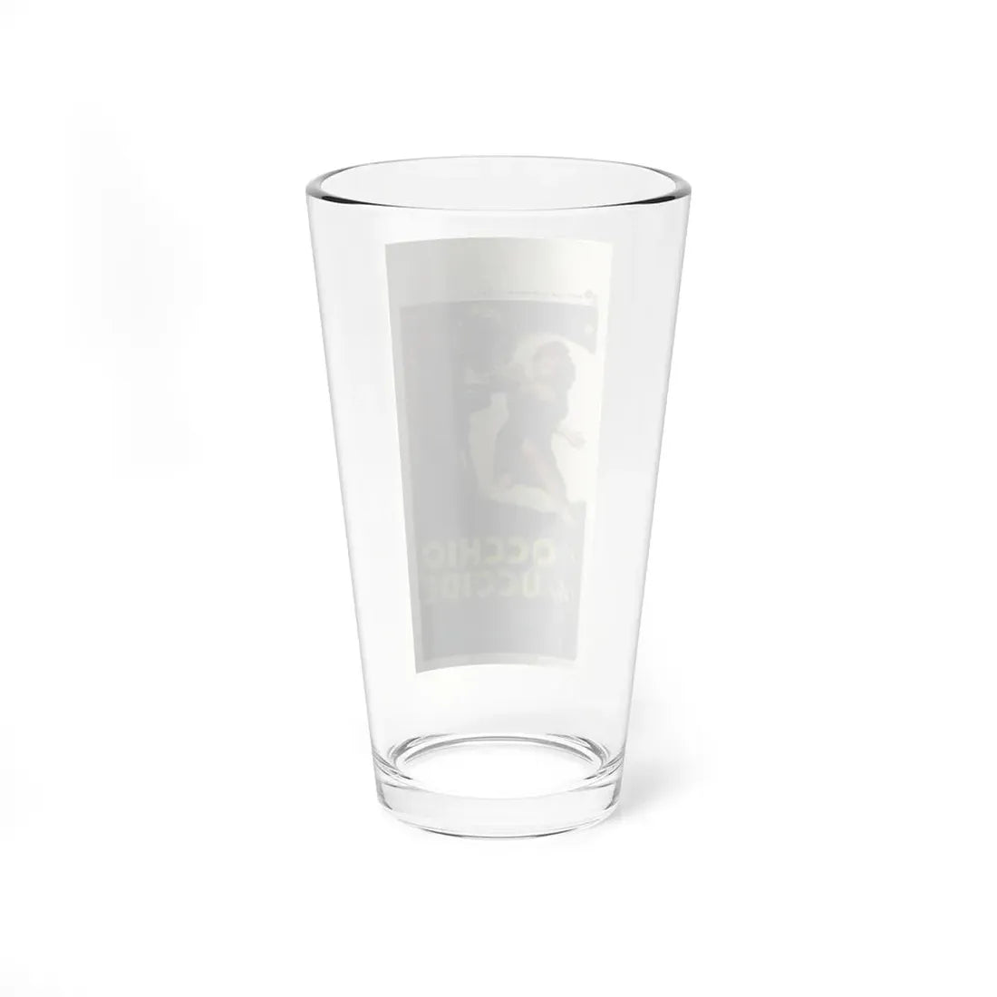 PEEPING TOM (ITALIAN) 1960 Movie Poster - Pint Glass 16oz - Go Mug Yourself