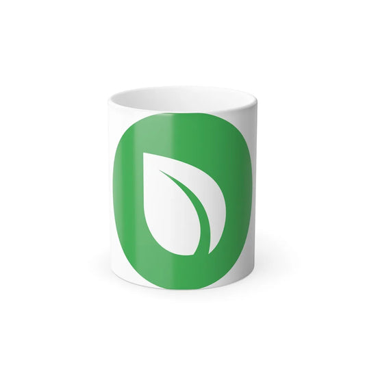 PEERCOIN PPC (Cryptocurrency) Color Changing Mug 11oz-11oz-Go Mug Yourself