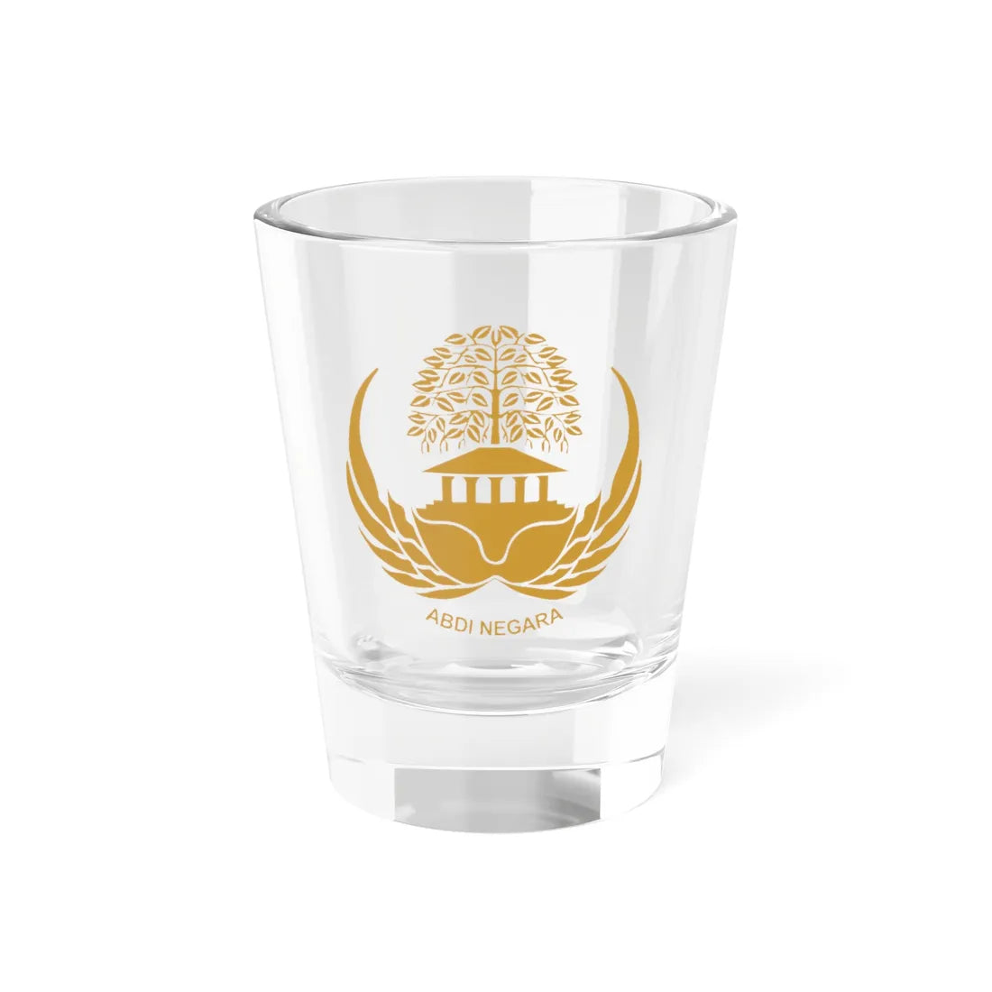 Pegawai Negeri Sipil (Indonesia) (Coat of Arms) Shot Glass 1.5oz 1.5oz - Go Mug Yourself