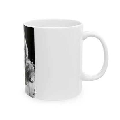 Peggy Cummins #08 (Vintage Female Icon) White Coffee Mug-Go Mug Yourself