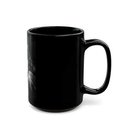 Peggy Cummins #09 (Vintage Female Icon) Black Coffee Mug-Go Mug Yourself