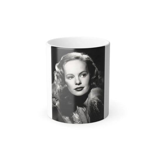 Peggy Cummins #09 (Vintage Female Icons) Color Changing Mug 11oz-11oz-Go Mug Yourself
