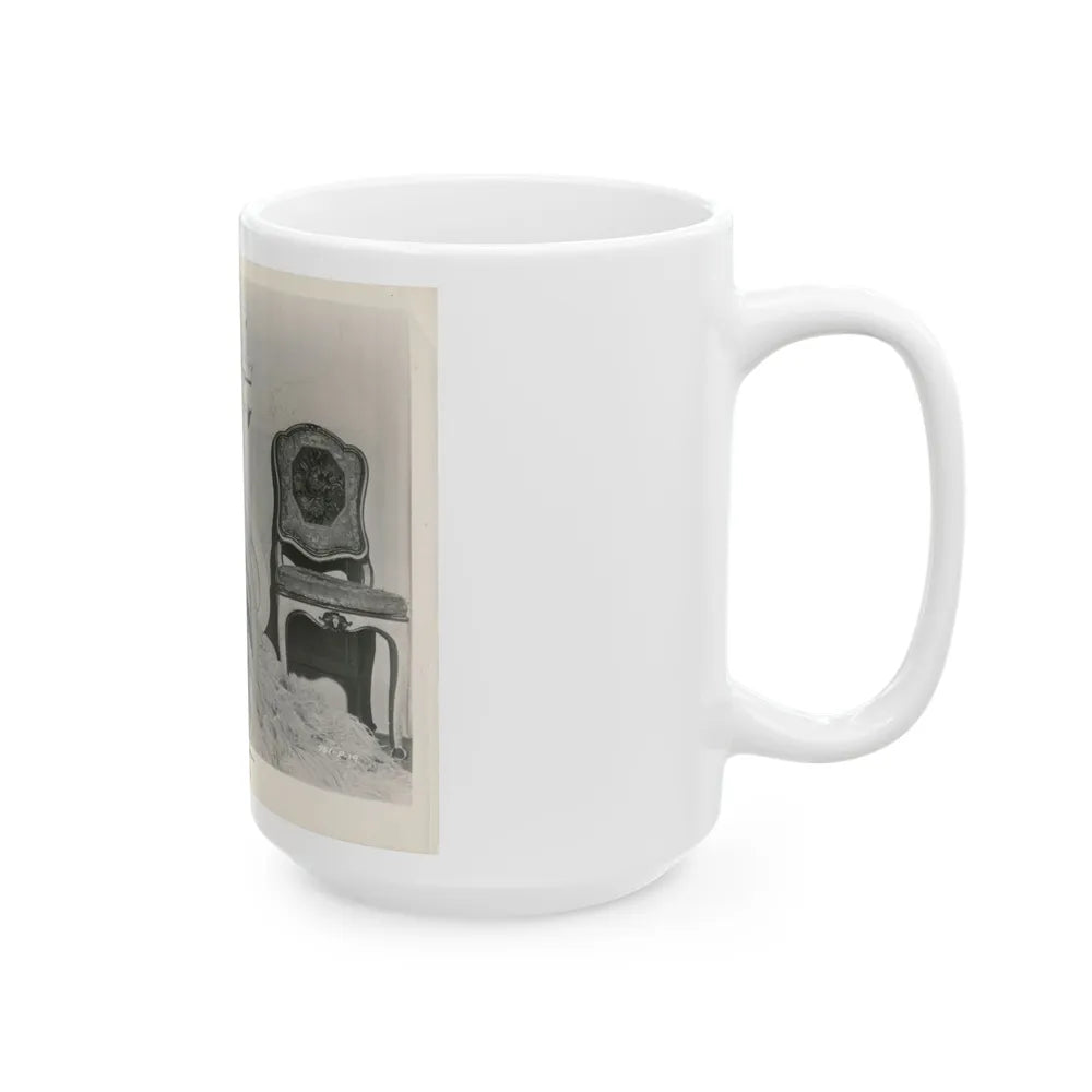 Peggy Cummins #12 (Vintage Female Icon) White Coffee Mug-Go Mug Yourself