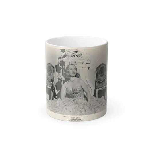 Peggy Cummins #12 (Vintage Female Icons) Color Changing Mug 11oz-11oz-Go Mug Yourself