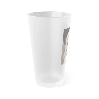 Peggy Cummins #14 (Vintage Female Icon) Frosted Pint Glass 16oz - Go Mug Yourself