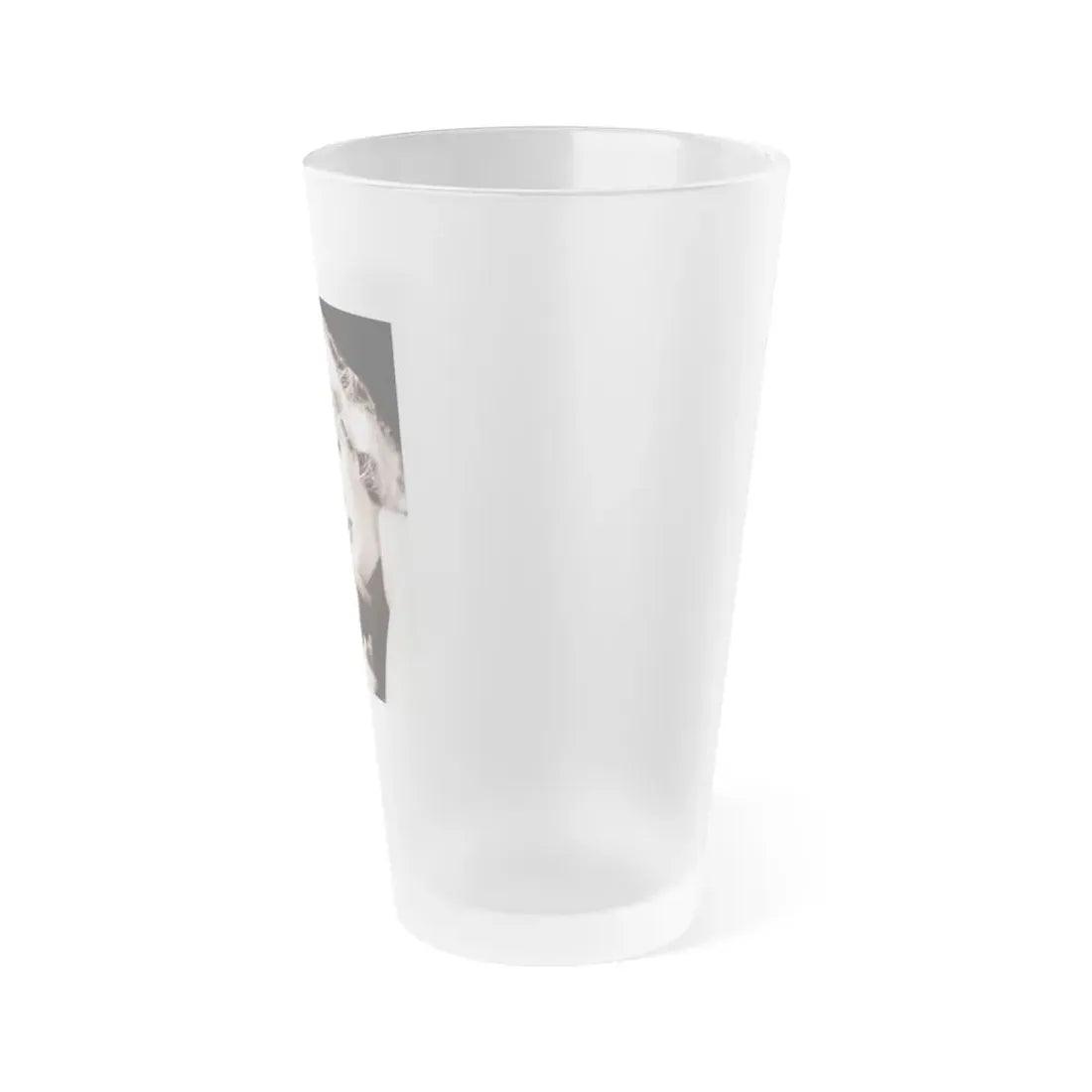 Peggy Cummins #14 (Vintage Female Icon) Frosted Pint Glass 16oz - Go Mug Yourself