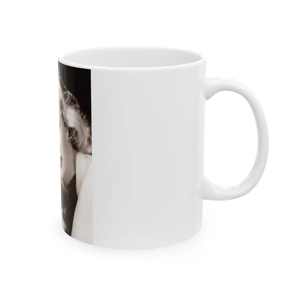 Peggy Cummins #14 (Vintage Female Icon) White Coffee Mug-Go Mug Yourself