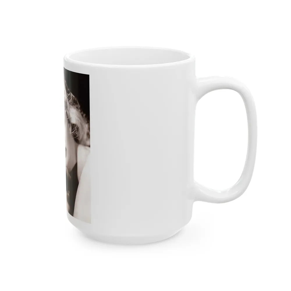 Peggy Cummins #14 (Vintage Female Icon) White Coffee Mug-Go Mug Yourself