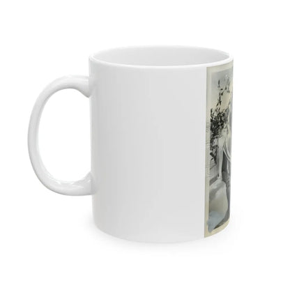 Peggy Cummins #21 (Vintage Female Icon) White Coffee Mug-Go Mug Yourself