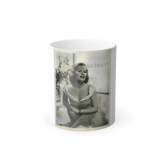Peggy Cummins #21 (Vintage Female Icons) Color Changing Mug 11oz-11oz-Go Mug Yourself