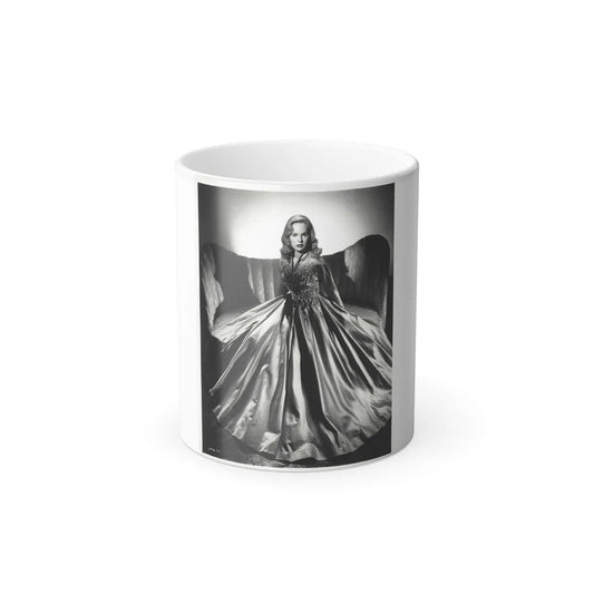 Peggy Cummins #23 (Vintage Female Icons) Color Changing Mug 11oz-11oz-Go Mug Yourself