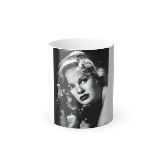 Peggy Cummins #24 (Vintage Female Icons) Color Changing Mug 11oz-11oz-Go Mug Yourself