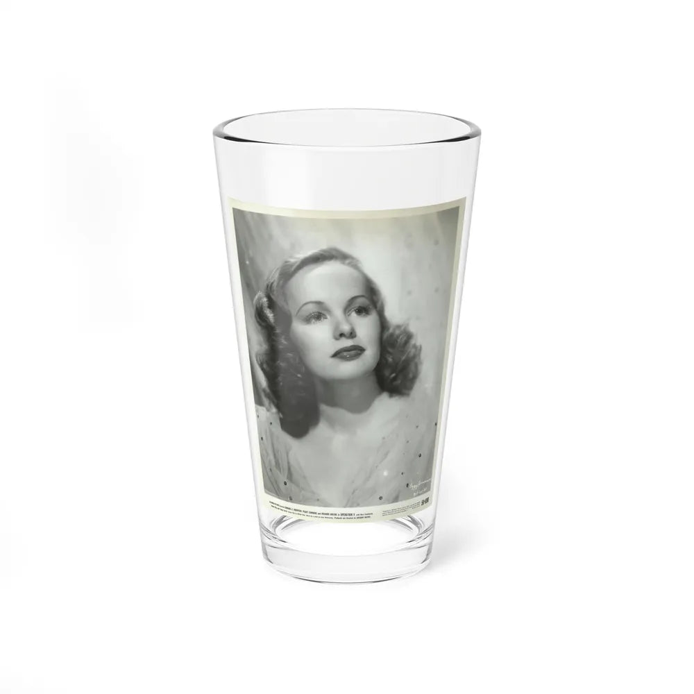 Peggy Cummins #30 (Vintage Female Icon) Pint Glass 16oz-16oz-Go Mug Yourself