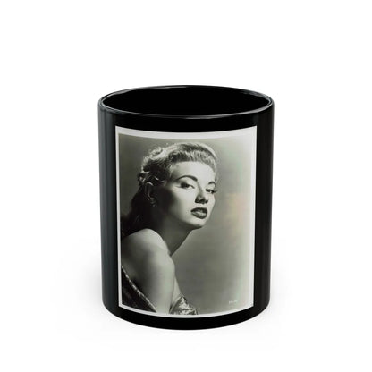 Peggy Dow #06 (Vintage Female Icon) Black Coffee Mug-11oz-Go Mug Yourself