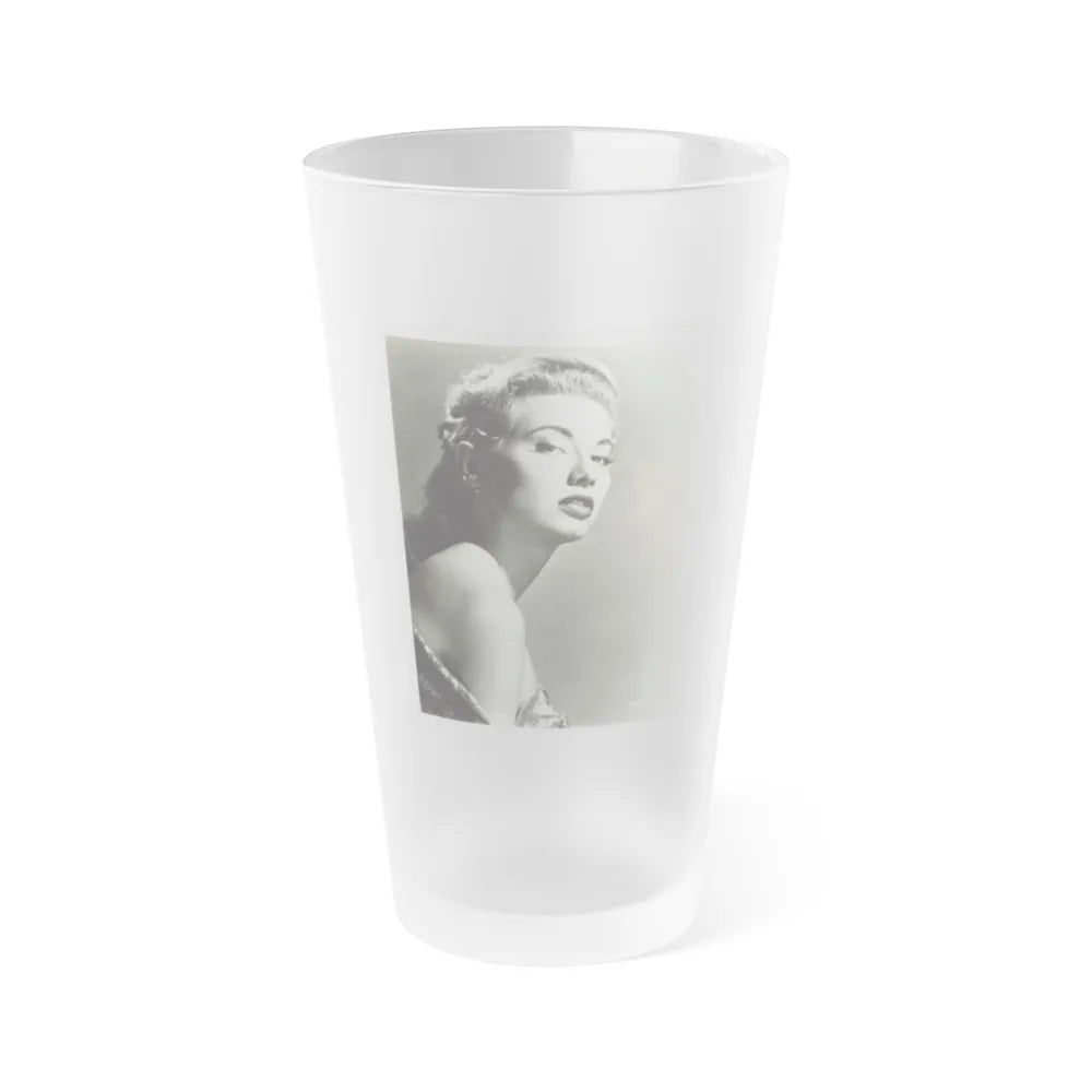 Peggy Dow #06 (Vintage Female Icon) Frosted Pint Glass 16oz-16oz-Frosted-Go Mug Yourself