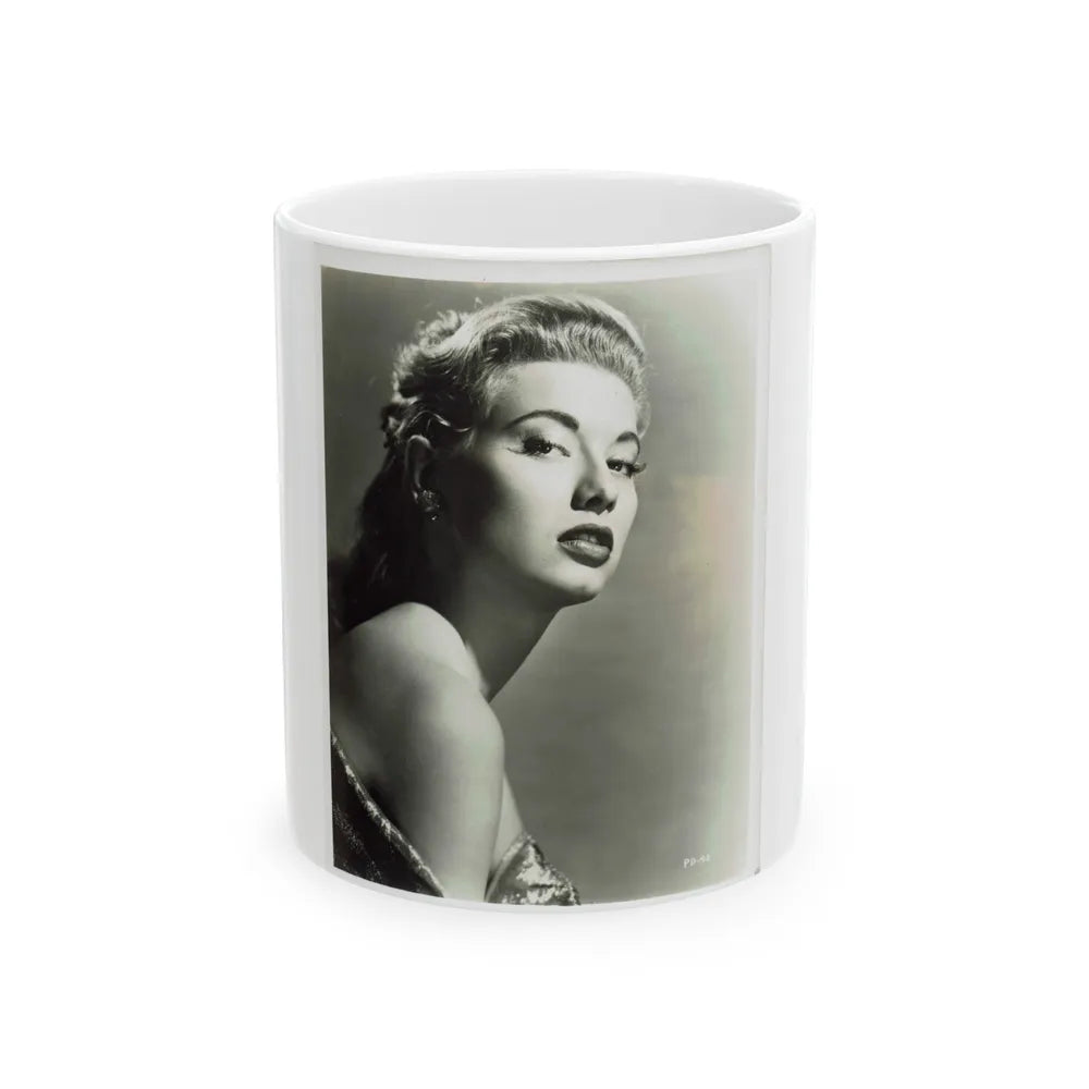 Peggy Dow #06 (Vintage Female Icon) White Coffee Mug-11oz-Go Mug Yourself