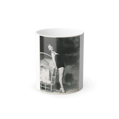 Peggy Dow #081 (Vintage Female Icons) Color Changing Mug 11oz-11oz-Go Mug Yourself
