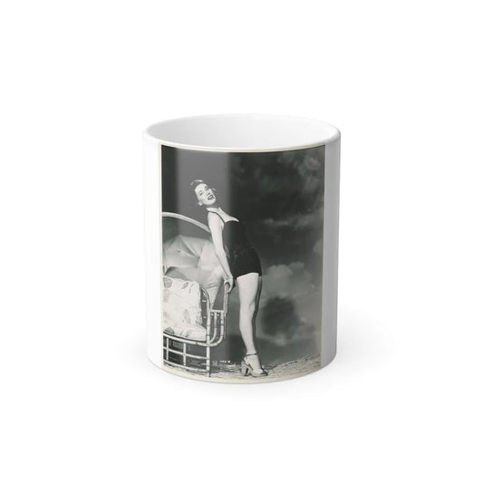 Peggy Dow #081 (Vintage Female Icons) Color Changing Mug 11oz-11oz-Go Mug Yourself