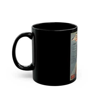 Peggy Dow #22 - Mag. Cover (Vintage Female Icon) Black Coffee Mug - Go Mug Yourself