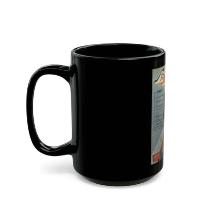 Peggy Dow #22 - Mag. Cover (Vintage Female Icon) Black Coffee Mug - Go Mug Yourself
