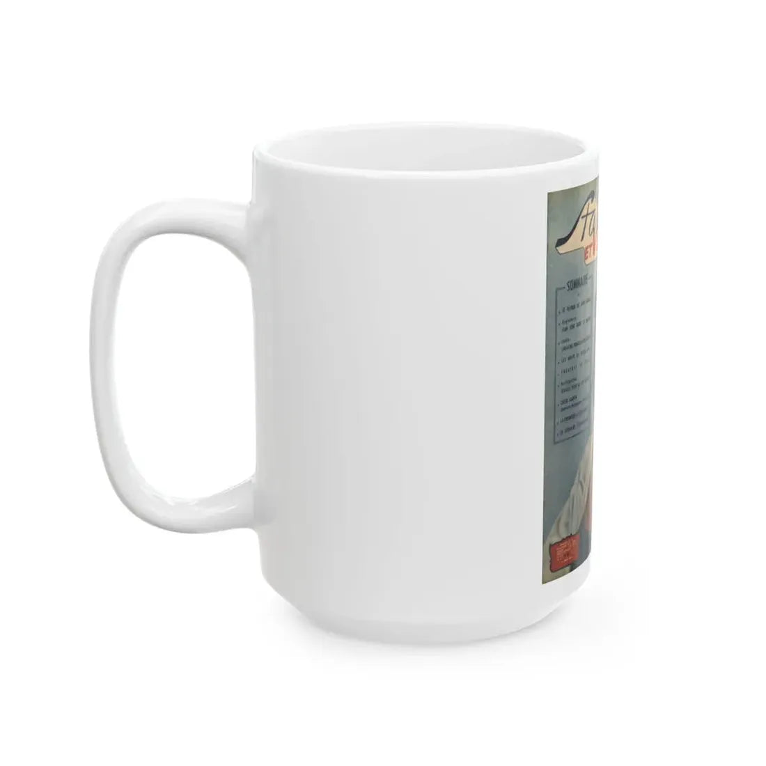 Peggy Dow #22 - Mag. Cover (Vintage Female Icon) White Coffee Mug - Go Mug Yourself
