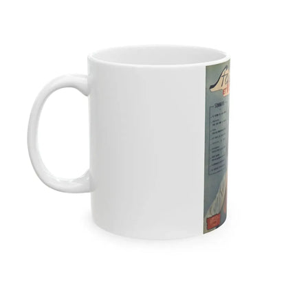 Peggy Dow #22 - Mag. Cover (Vintage Female Icon) White Coffee Mug - Go Mug Yourself