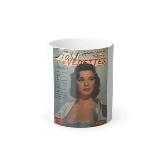 Peggy Dow #22 - Mag. Cover (Vintage Female Icons) Color Changing Mug 11oz-Go Mug Yourself