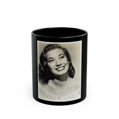 Peggy Dow #30 (Vintage Female Icon) Black Coffee Mug-11oz-Go Mug Yourself