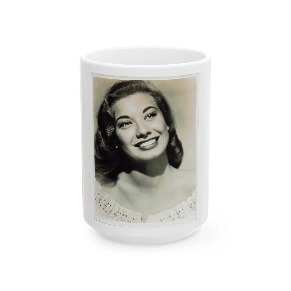 Peggy Dow #30 (Vintage Female Icon) White Coffee Mug-15oz-Go Mug Yourself