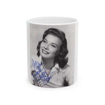 Peggy Dow #36 (Vintage Female Icon) White Coffee Mug-11oz-Go Mug Yourself