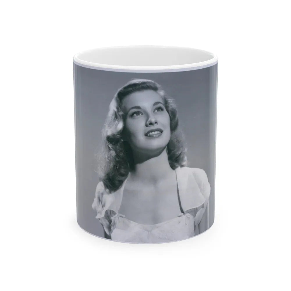 Peggy Dow #55 (Vintage Female Icon) White Coffee Mug-11oz-Go Mug Yourself