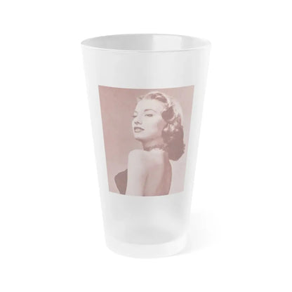 Peggy Dow #57 (Vintage Female Icon) Frosted Pint Glass 16oz 16oz Frosted - Go Mug Yourself
