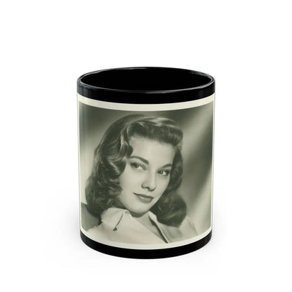 Peggy Dow #58 (Vintage Female Icon) Black Coffee Mug-11oz-Go Mug Yourself