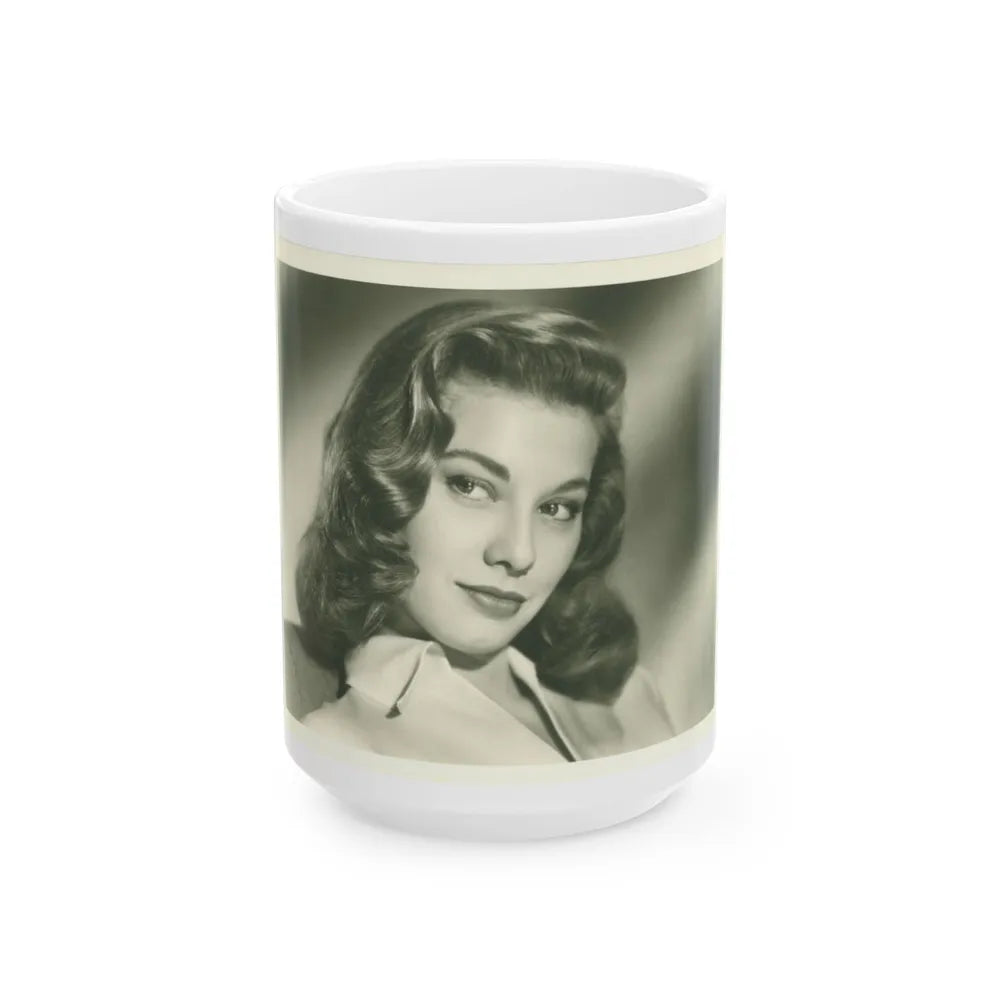 Peggy Dow #58 (Vintage Female Icon) White Coffee Mug-15oz-Go Mug Yourself