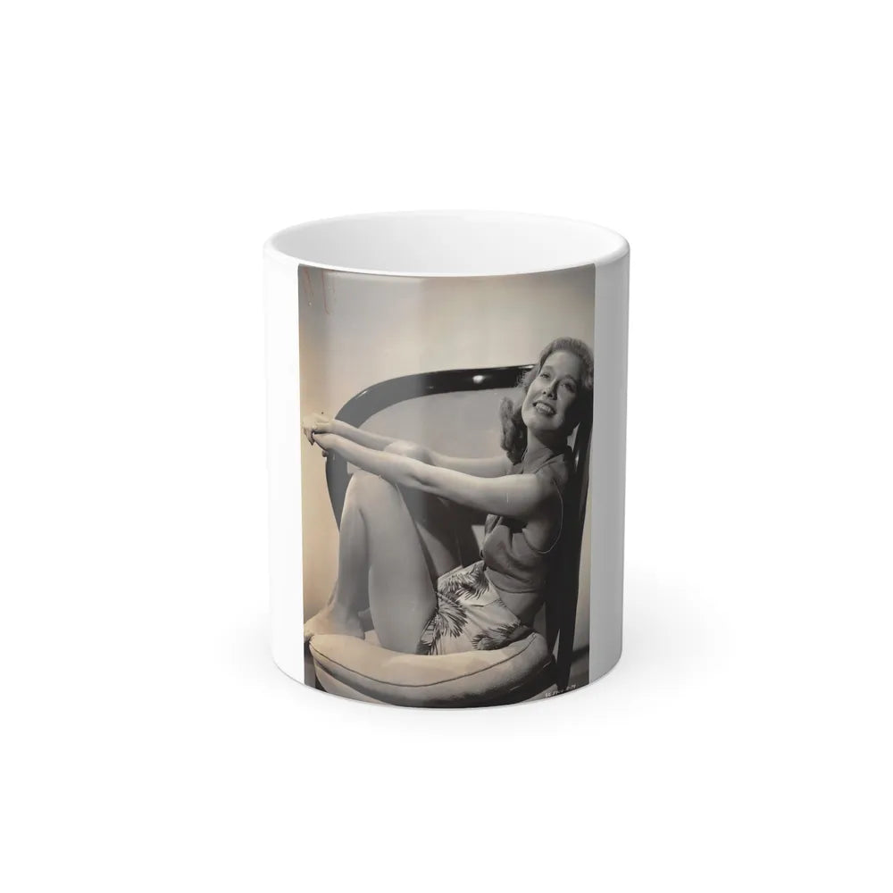 Peggy Dow #59 (Vintage Female Icons) Color Changing Mug 11oz-11oz-Go Mug Yourself
