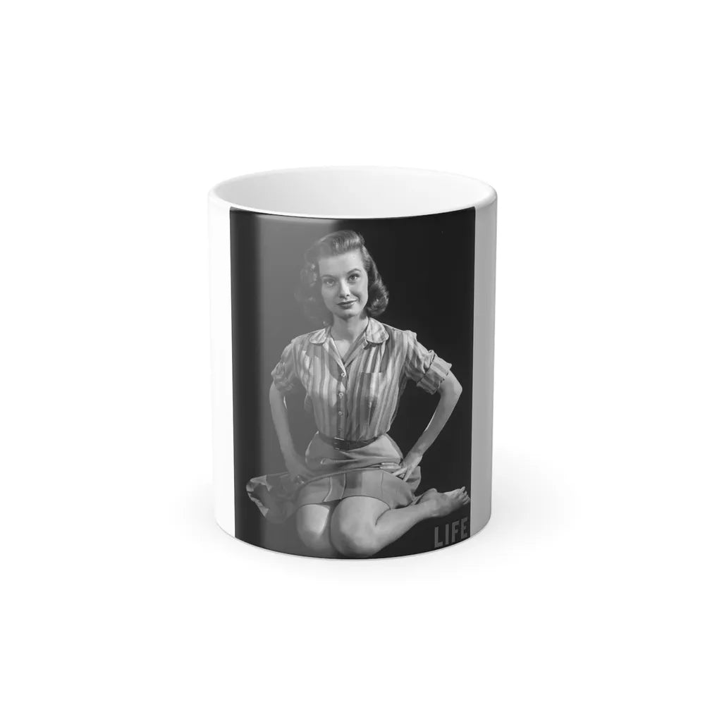 Peggy Dow #73 (Vintage Female Icons) Color Changing Mug 11oz-11oz-Go Mug Yourself