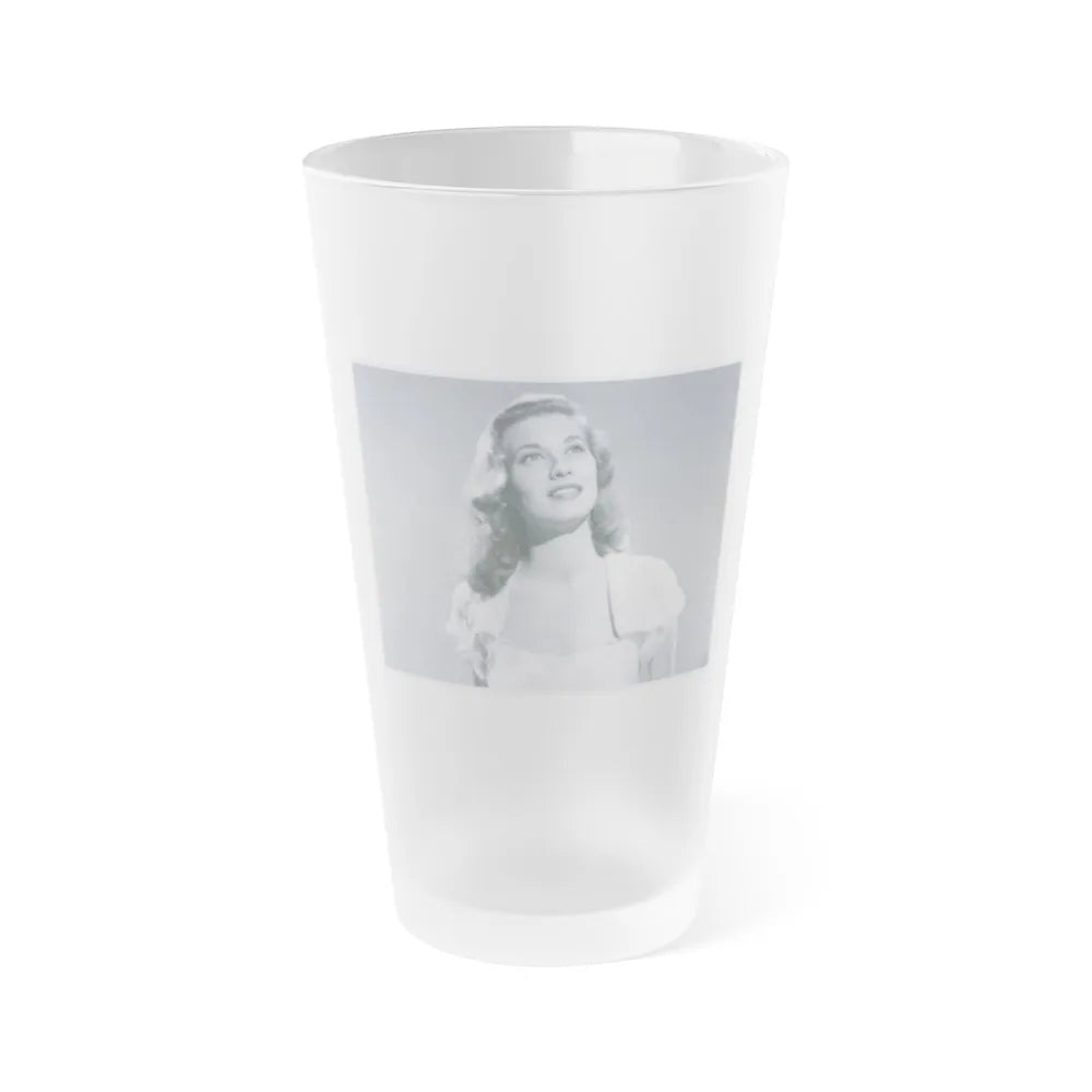 Peggy Dow #75 (Vintage Female Icon) Frosted Pint Glass 16oz-16oz-Frosted-Go Mug Yourself