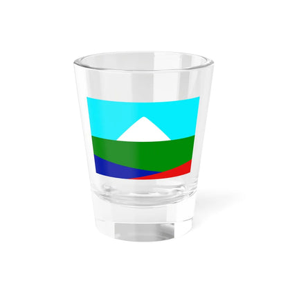 Pehuenche flag (Chile) Shot Glass 1.5oz 1.5oz - Go Mug Yourself