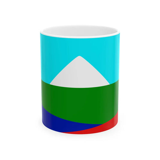 Pehuenche flag (Chile) White Coffee Mug 11oz - Go Mug Yourself