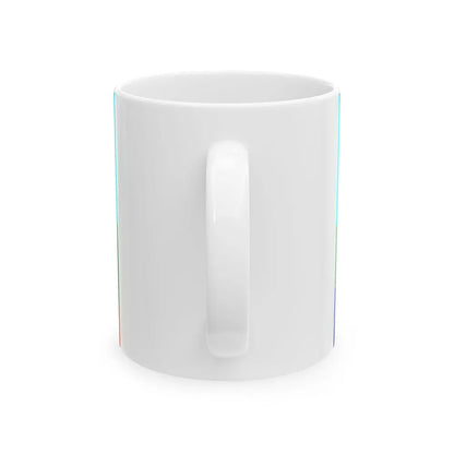 Pehuenche flag (Chile) White Coffee Mug - Go Mug Yourself