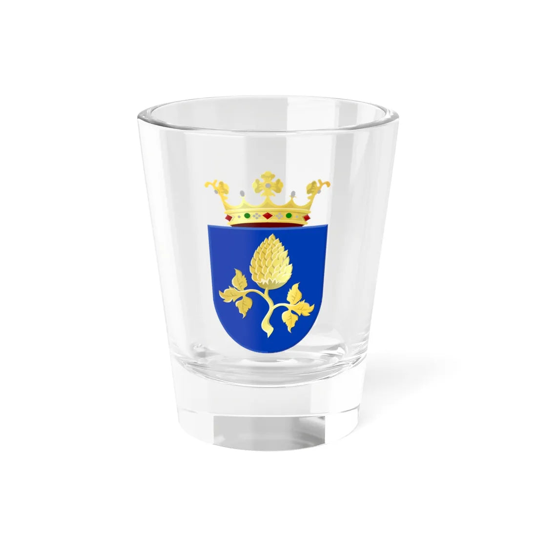 Peize wapen (Netherlands) (Coat of Arms) Shot Glass 1.5oz 1.5oz - Go Mug Yourself