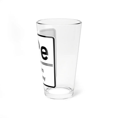 Pelham Pkwy Shield free (New York) (Road Sign) Pint Glass 16oz - Go Mug Yourself