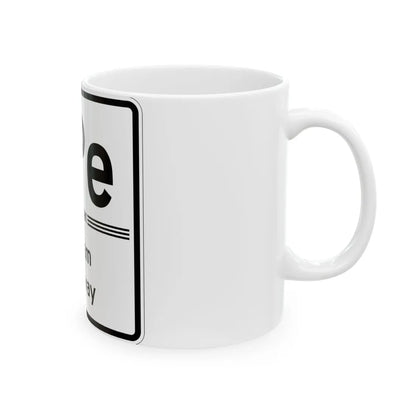Pelham Pkwy Shield free (New York) (Road Sign) White Coffee Mug - Go Mug Yourself